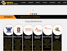 Tablet Screenshot of binsatgrup.com